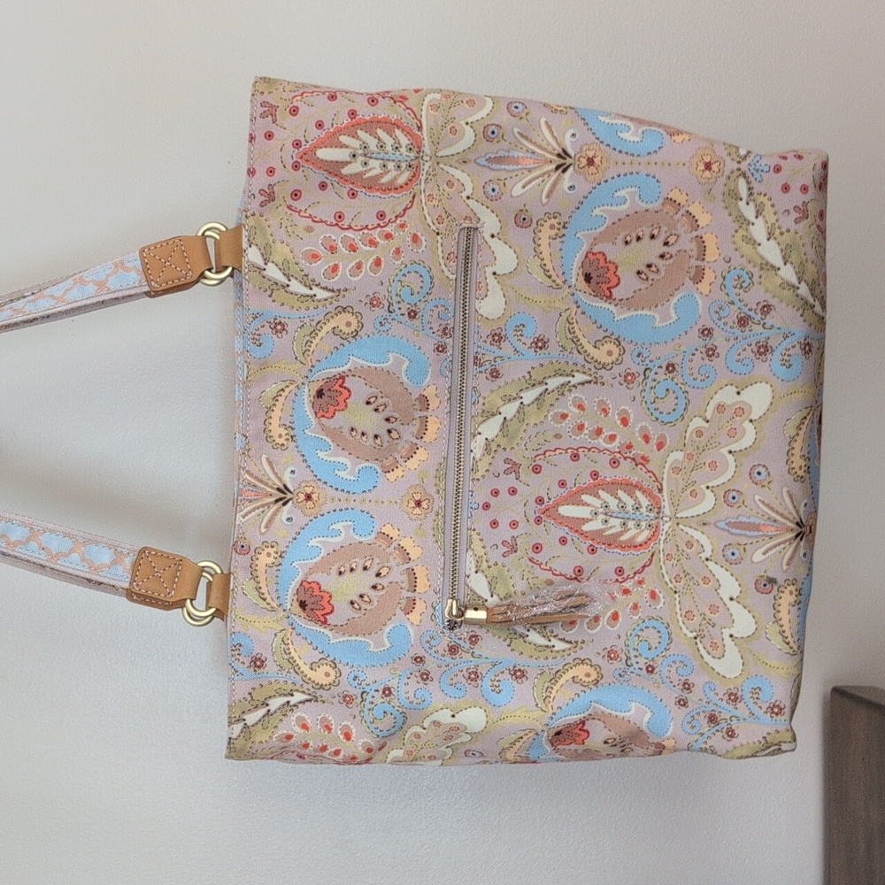 Floral Patterned Tote Bag